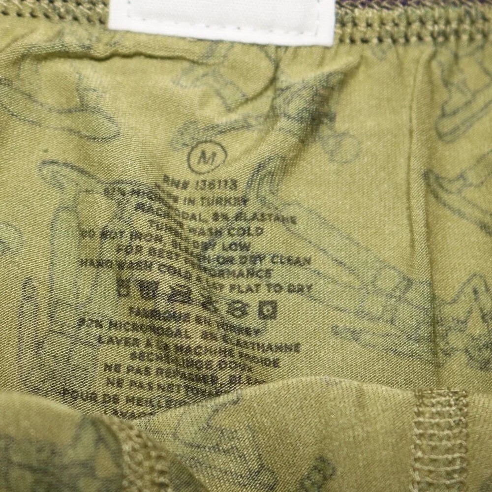MeUndies Army Men men's boxer briefs size medium